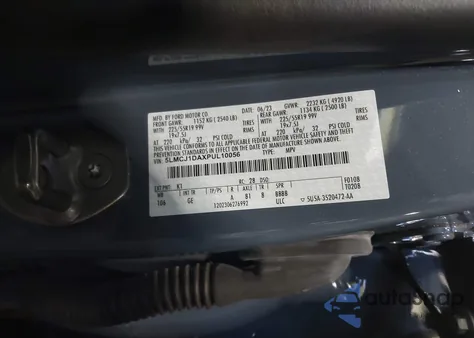 2023 Lincoln Corsair Standard из США, поврежденный, VIN 5LMCJ1DAXPUL10056